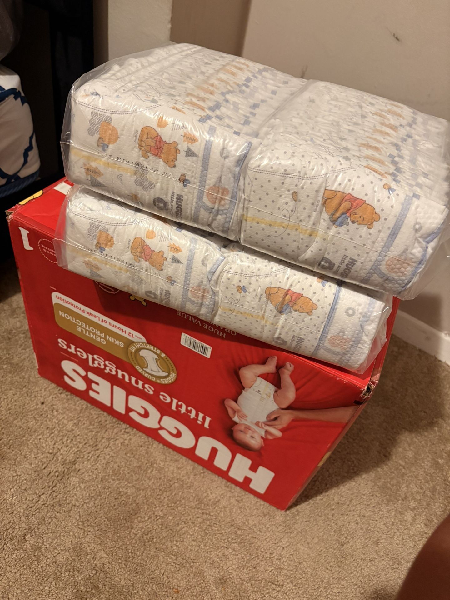 Pampers Size 1 & 2