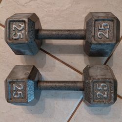 25#dumbbells  Set Of 2