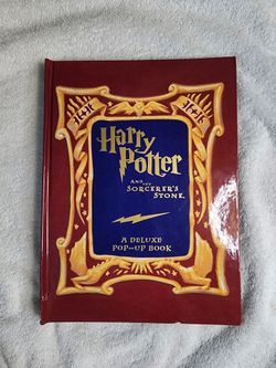 Opened Harry Potter & SS Deluxe Pop up Book