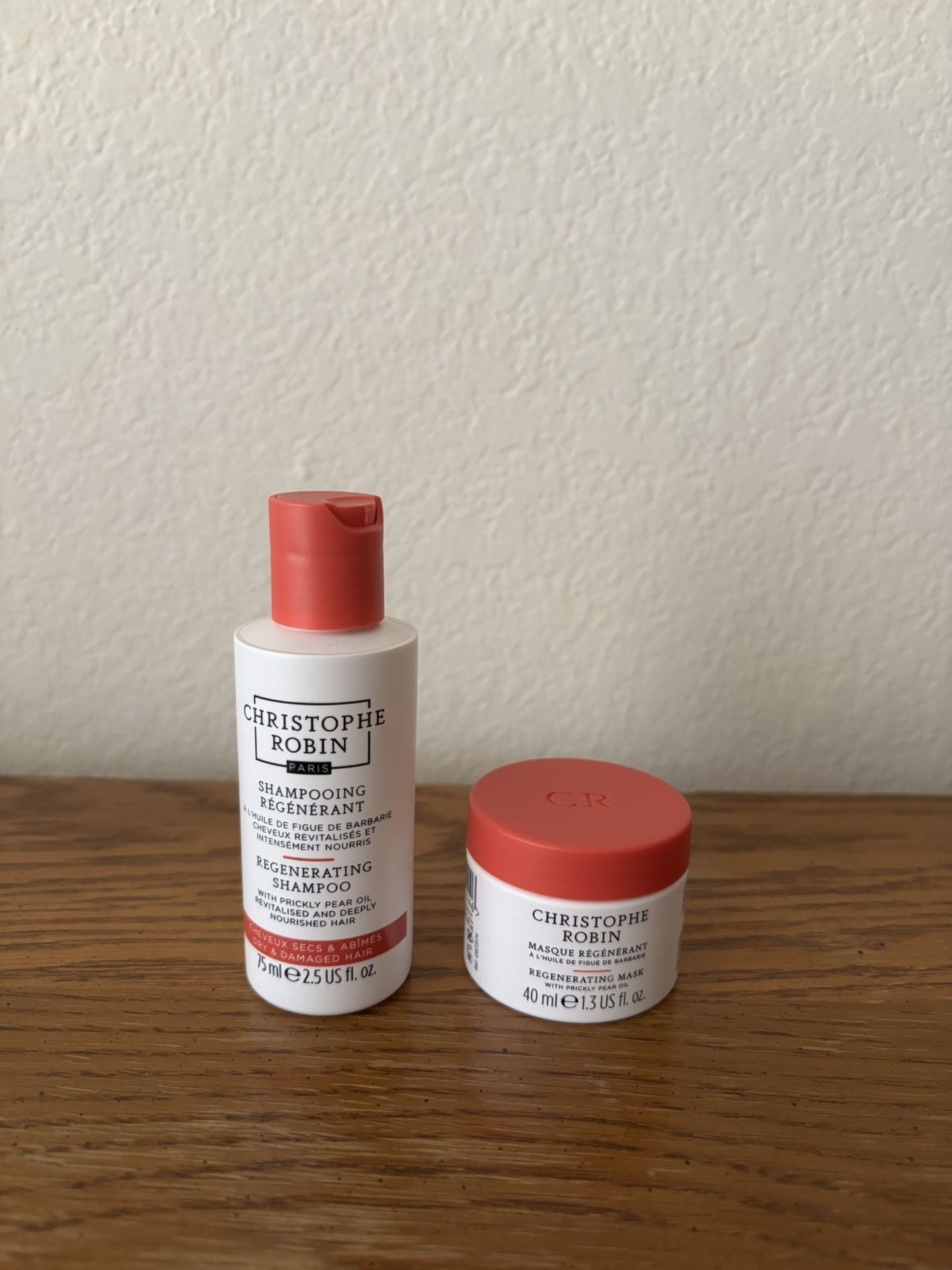 Christophe Robin Regenerating Shampoo and Mask Set