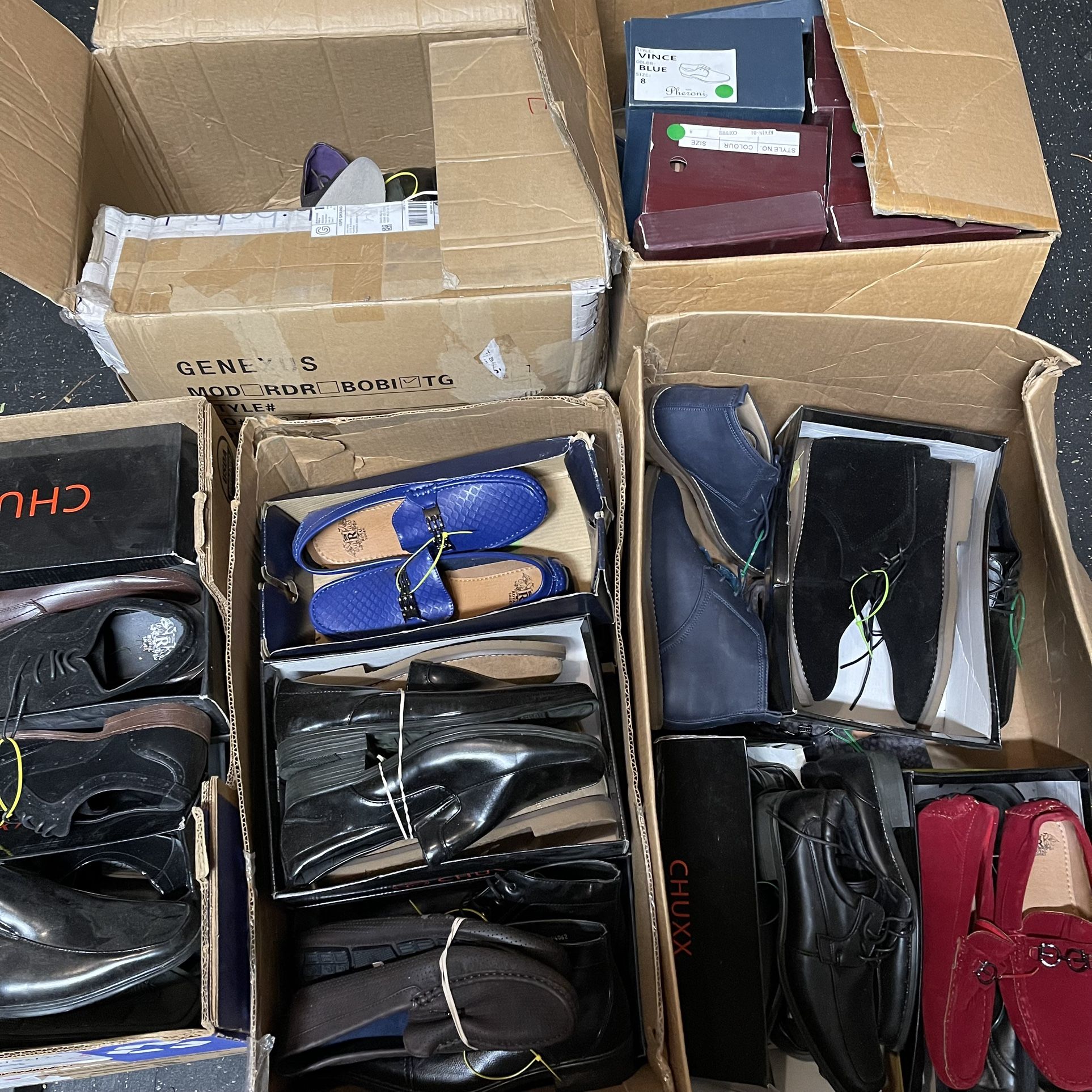 Men’s Dress Business Casual Shoes 100 Pairs Shoe Lot!!!
