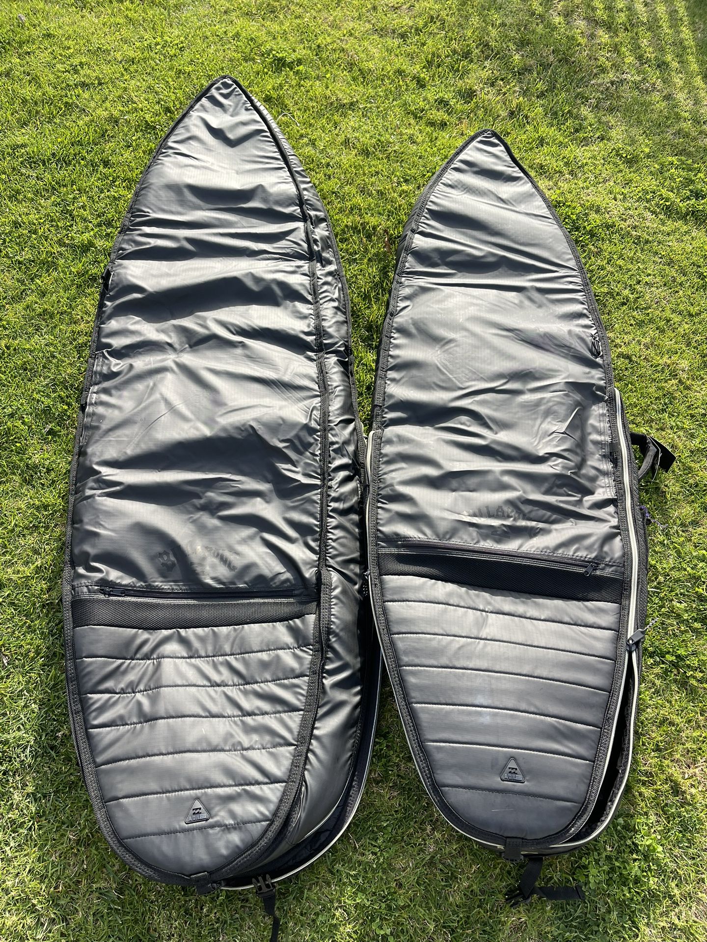 New Double Surf Board Travel Bags 7’2 And 6’4 With Tags