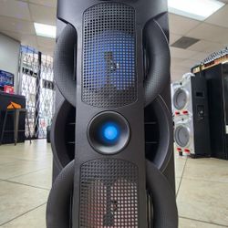 4500mah  Led Bluetooth Rechargable Speaker With Mic And Remote Control 