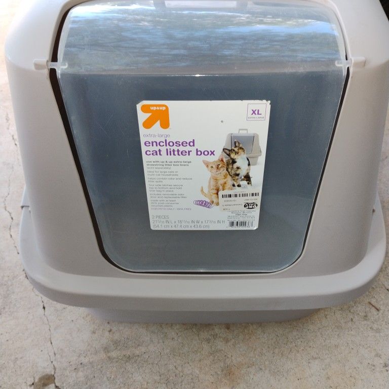 Extra Large Cat Litter Box With Lid