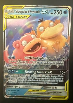 Slowpoke & Psyduck GX 35/236 Pokémon Unified Minds Authentic
