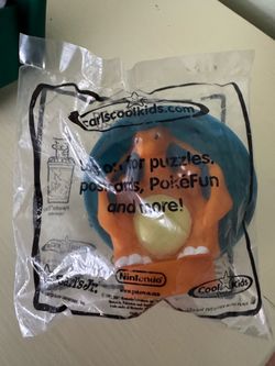2002 Carl's Jr. Pokémon Charizard cup topper