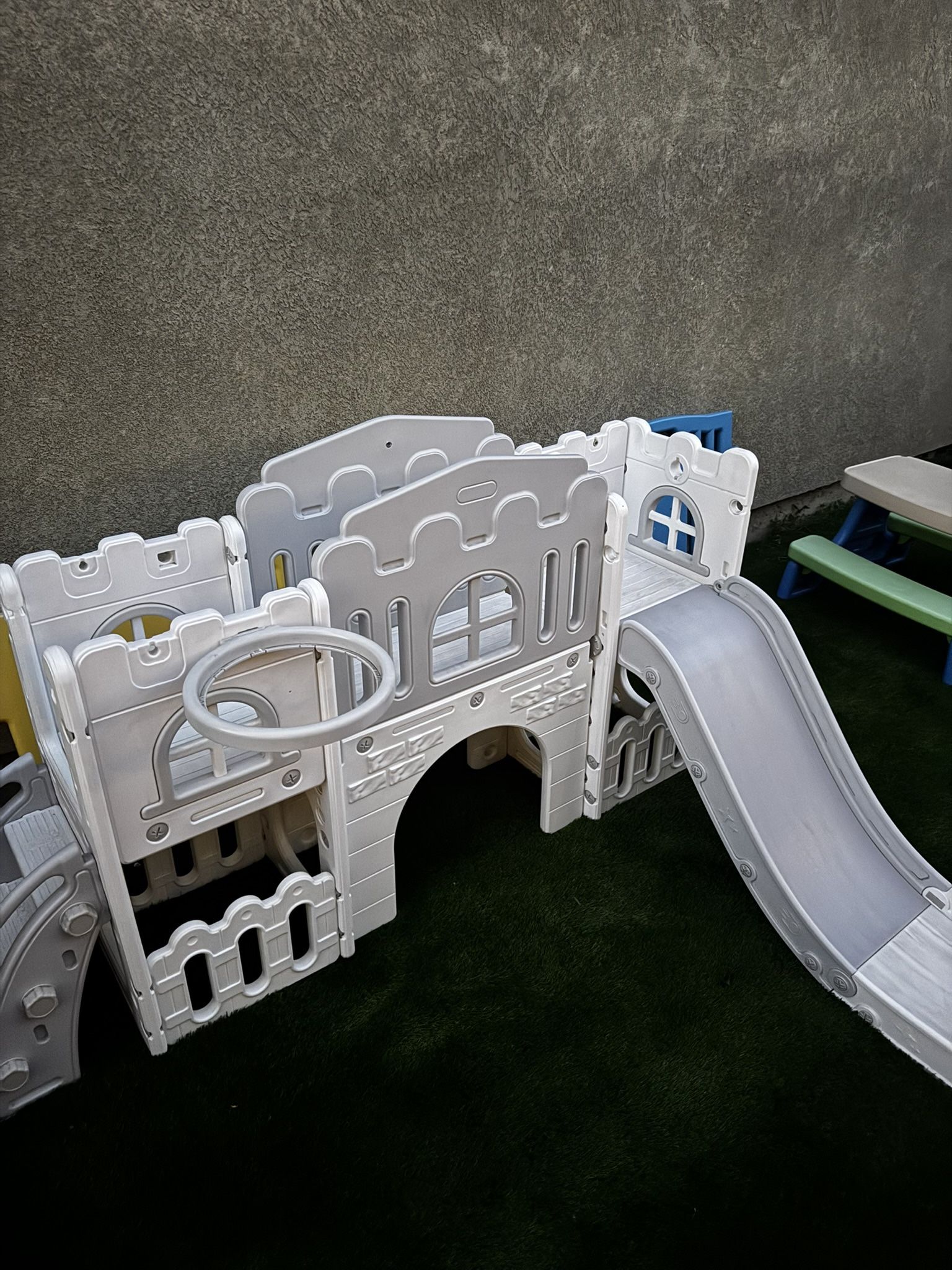 Outdoor Toddler Play Structure