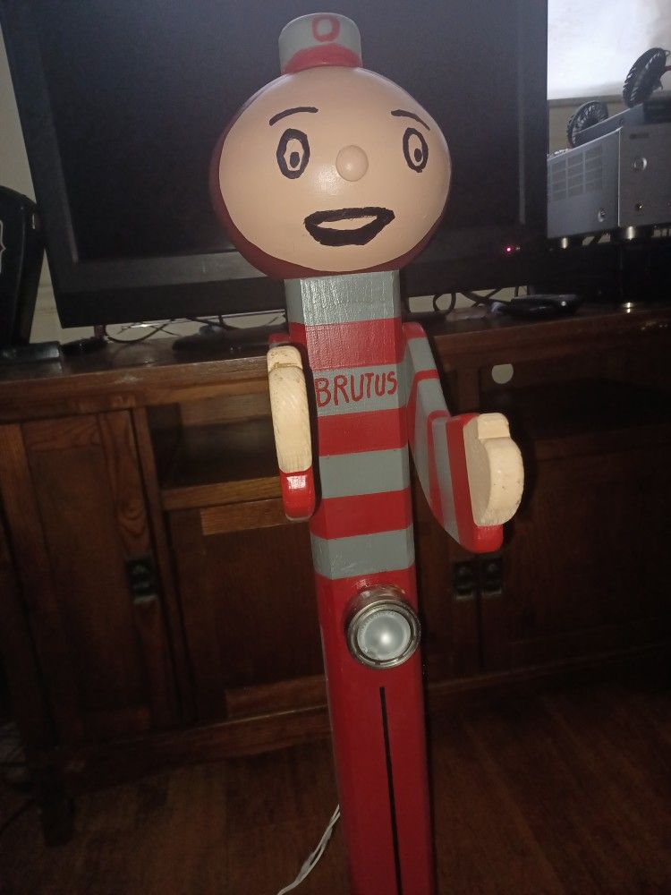 Brutus The Buckeye Lamp Homemade It's Bright