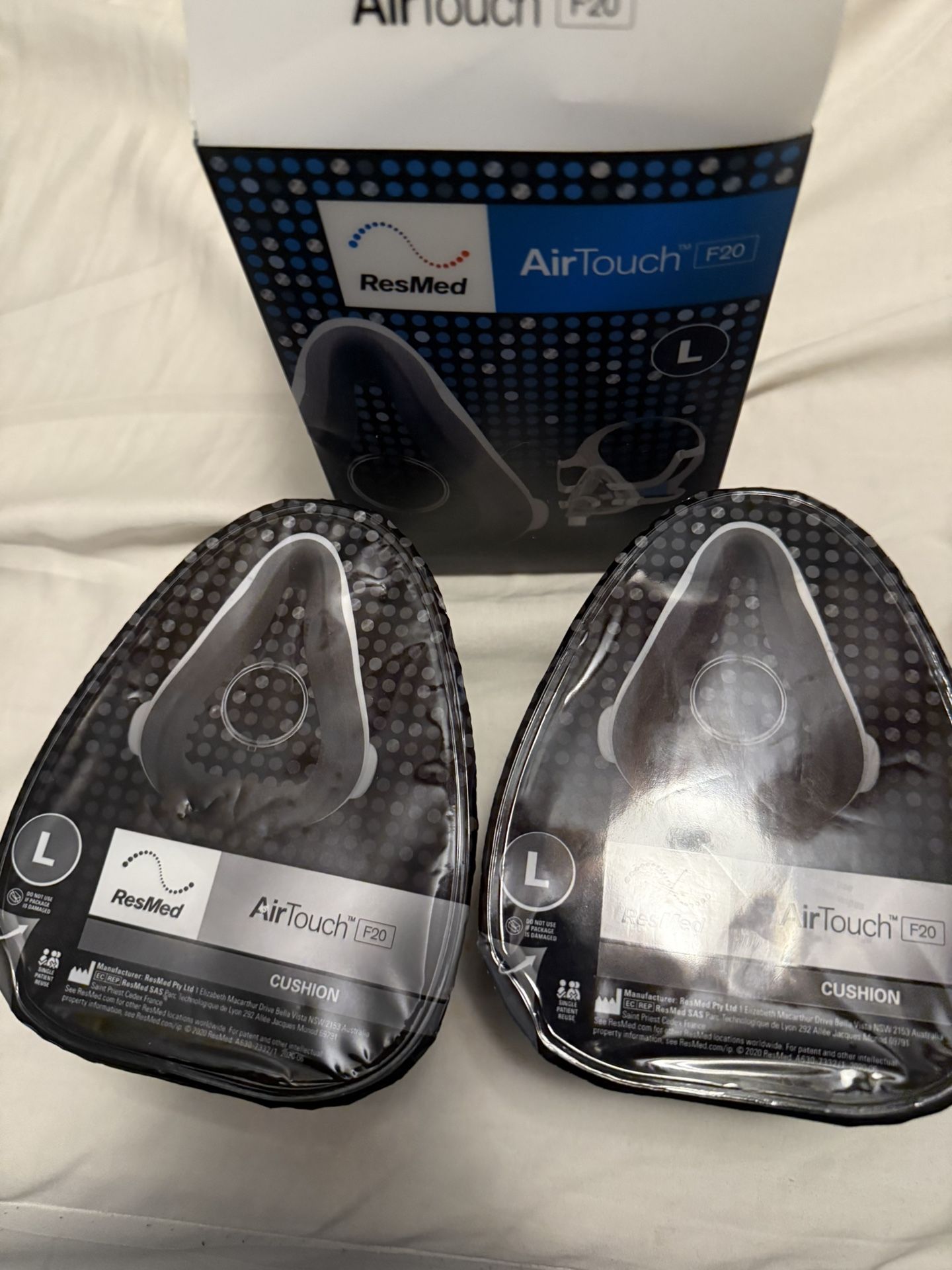 Resmed Airsense Cushion (3) With A Full Face Mask