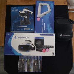 Playstation 4 PSVR PS4 with 15 games
