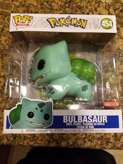 HUGE 10" Bulbasaur Pokemon Funko Pop Target exclusive