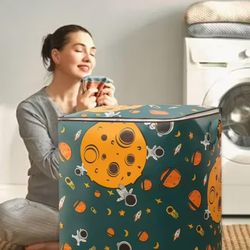 Large Capacity Folding Storage Box Astronaut closet Organizer