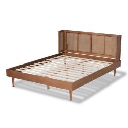 Queen Bed Frame and Mattress