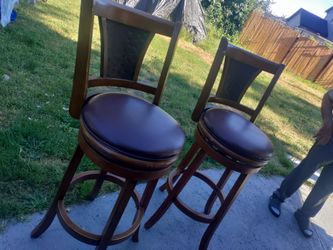 Two. Chair. Counter