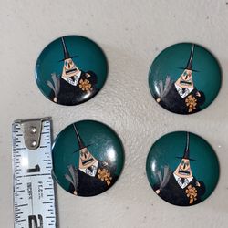 4 The Nightmare Before Christmas Mayor Pin Buttons