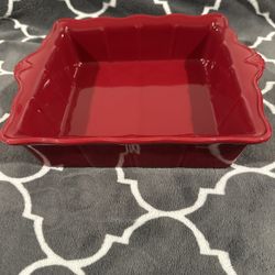 Princess House Pavillion™ Berry Square Baker – Brand New (No Box)