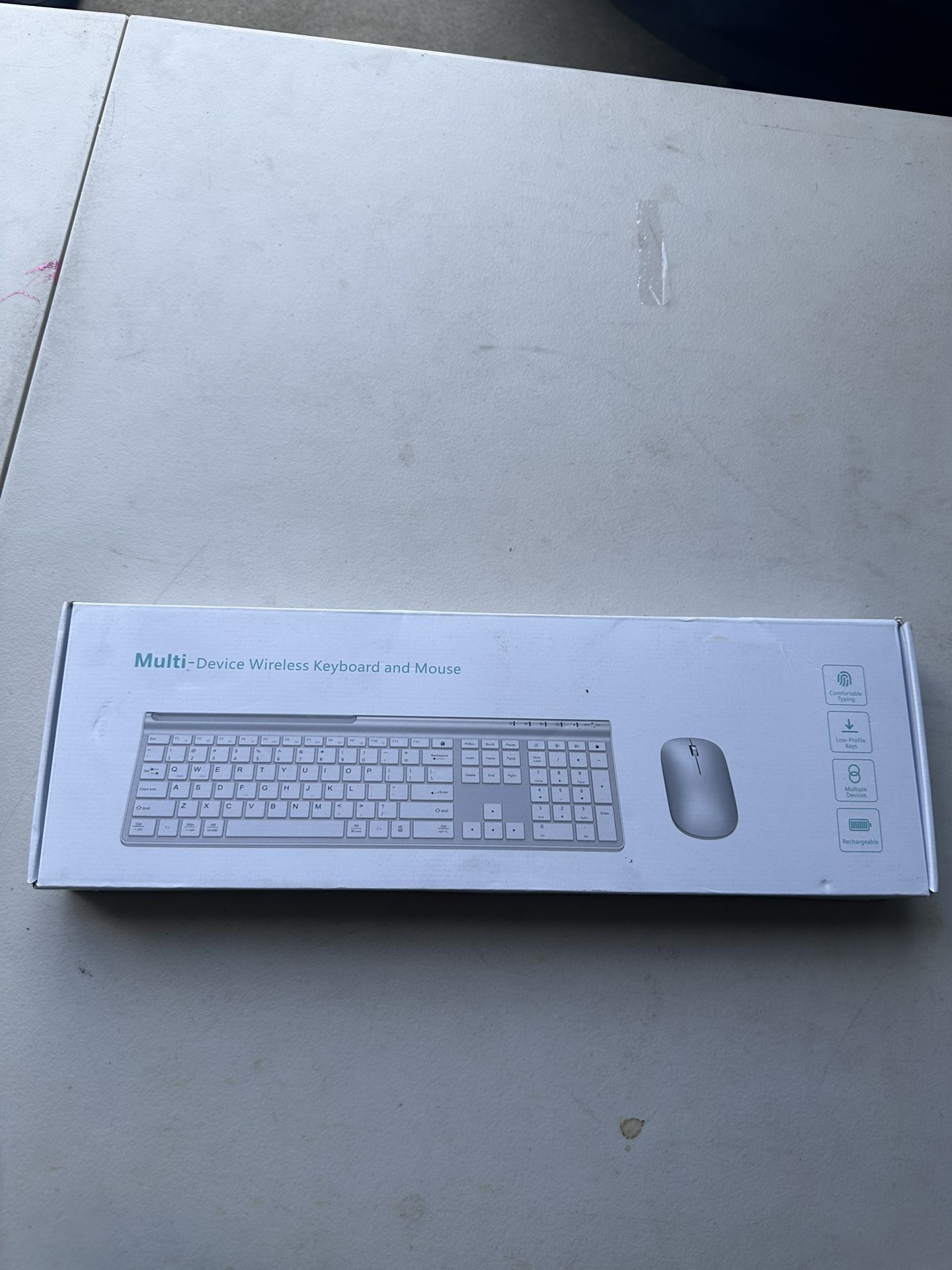 Bluetooth Wireless Keyboard And Mouse New