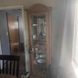 Prestine Cairo Cabinet -Light Almond 