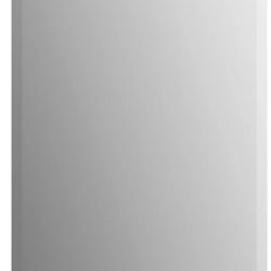 Deluxe Modern And Contemporary Beveled Frameless Bathroom Vanity Mirror