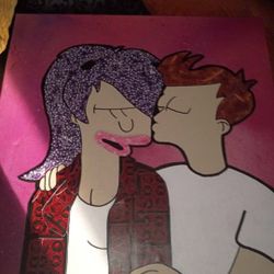One Of A Kind Futurama Painting 