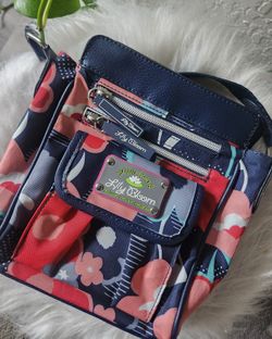 Lily Bloom Floral Print Crossbody Bag