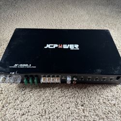 JCPower JC-500.1 Mono Block Car Amplifier – Class D – Tested