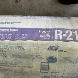 Insulation R21x16 unfaced for 2x6