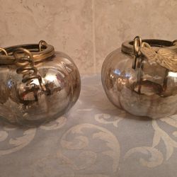 Brand New Pumpkin Candle Holder/Vase