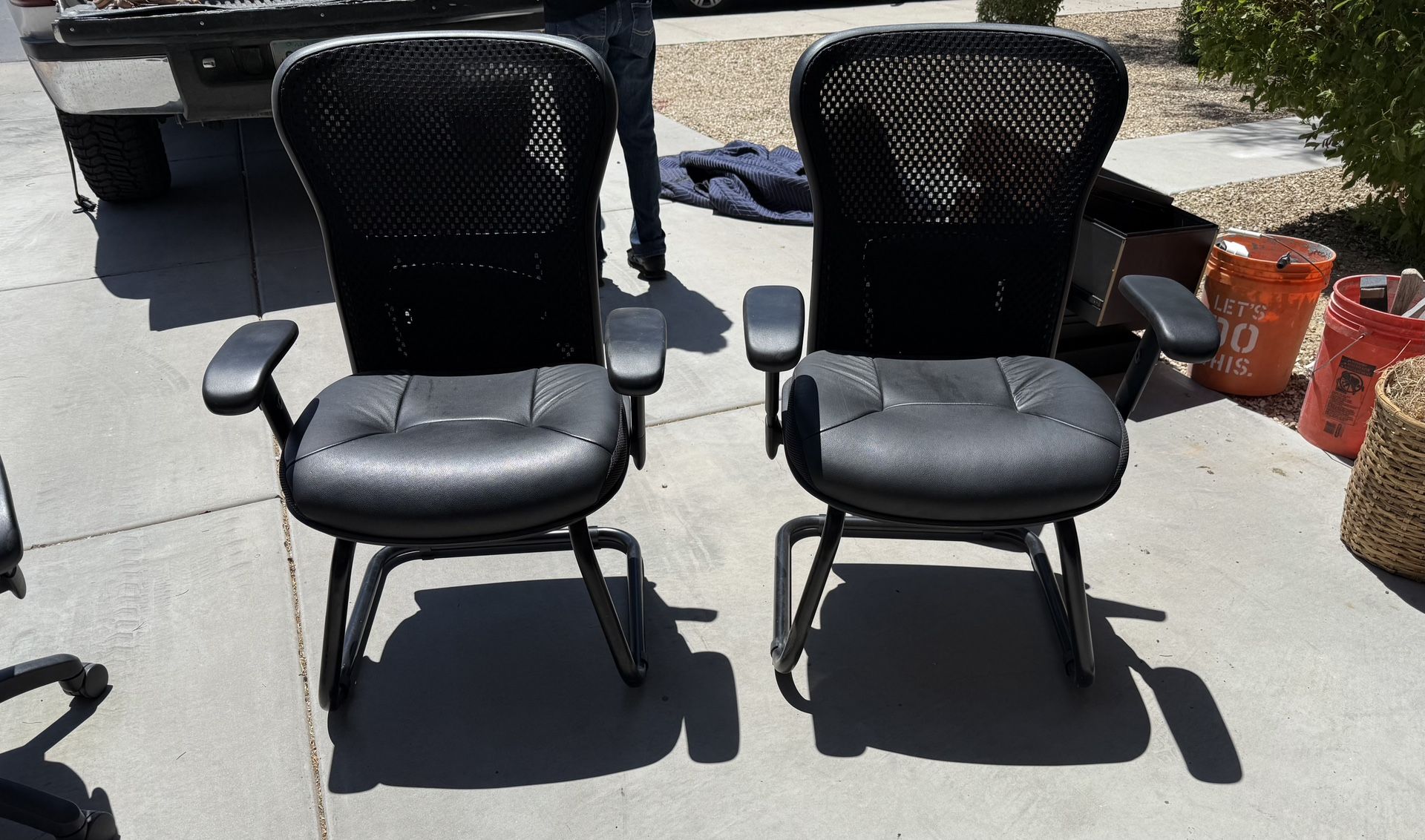 Desks W/Office Chairs