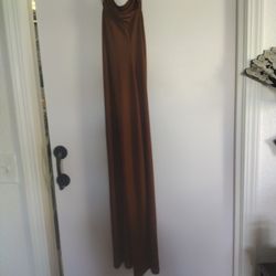 Women's Skinny Dress Brown Brand New