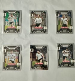 Panini Prizm Monopoly Germany Soccer Cards Lot of 6