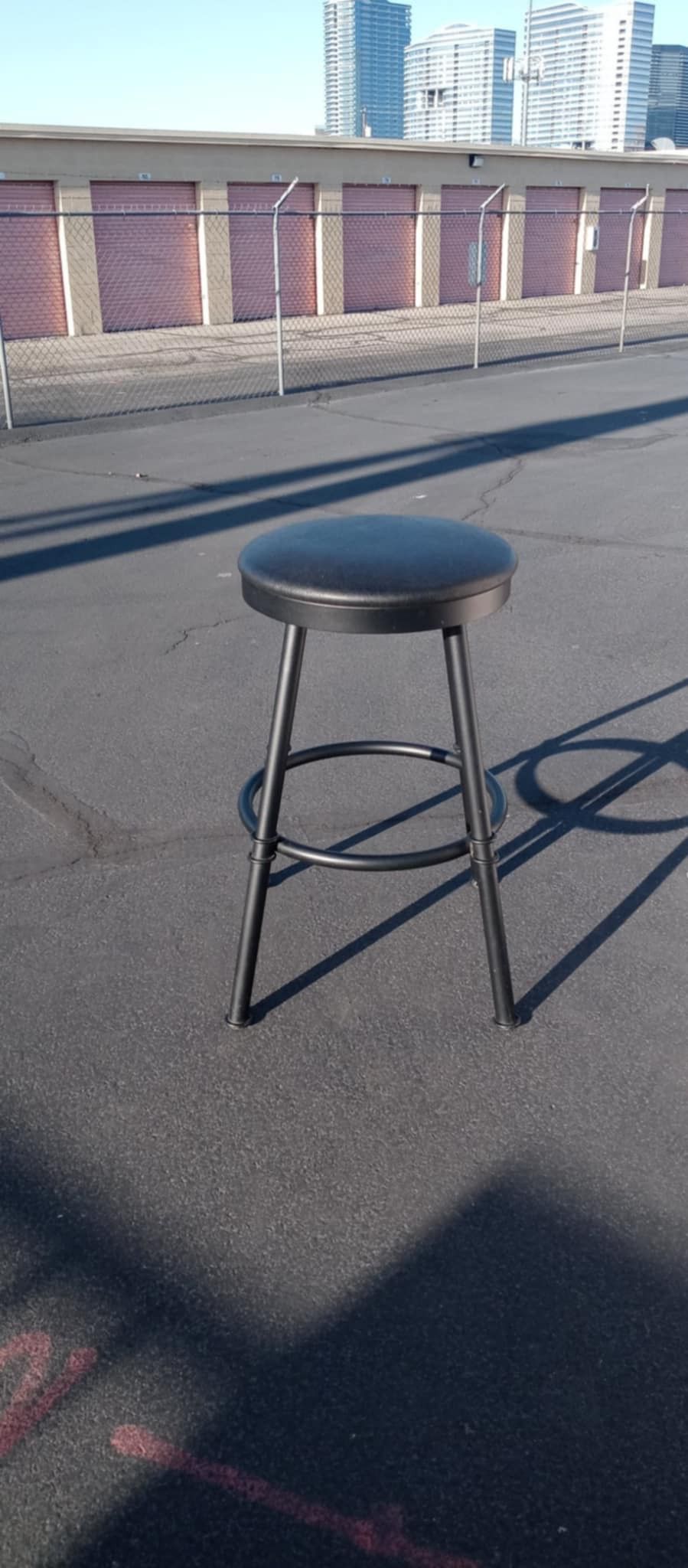 Big Stool 2 ft 4 Inch Rainbow / Charleston Cash Or Zelle Pick Up Between 1:00 And 5:30 P.M. Read Description