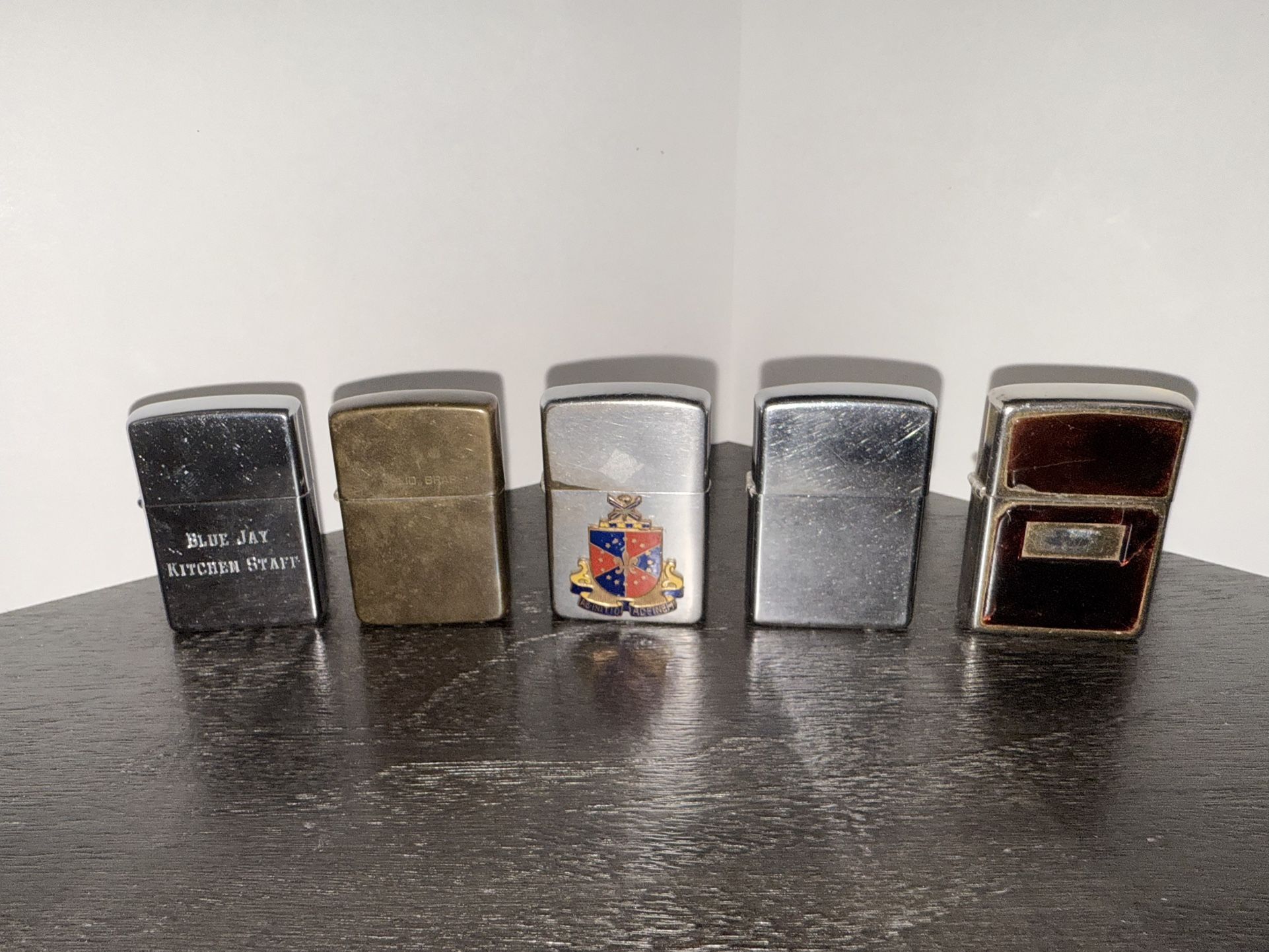 Small Zippo Collection