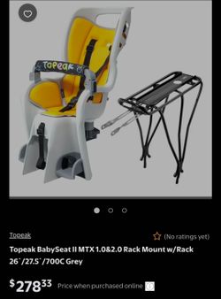 Child bike seat