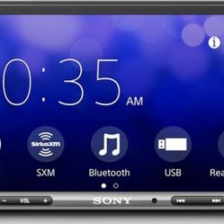 Sony  XAV-AX3200
6.95" Resistive Touchscreen Digital Media Receiver with Wired Apple CarPlay™ & Android Auto™, Bluetooth, SiriusXM™ and WebLink™ Cast