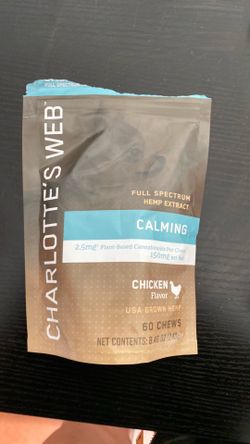 Charlottes Web Calming Chews 60 count