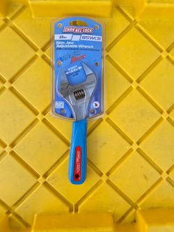 Channellock
Slim Jaw WideAzz 8 in. Adjustable Wrench with Code Blue Comfort Grip