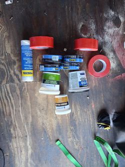 Paint supply and tape and culking
