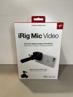 IK Multimedia iRig Shotgun Microphone For iPhone/iPad