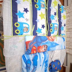 A Brand New Crib Bedding Set