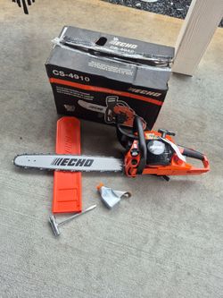 Echo Chainsaw cs4910"20bar brand new nuevo