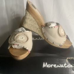 Morenaton Wedges Size 6.5