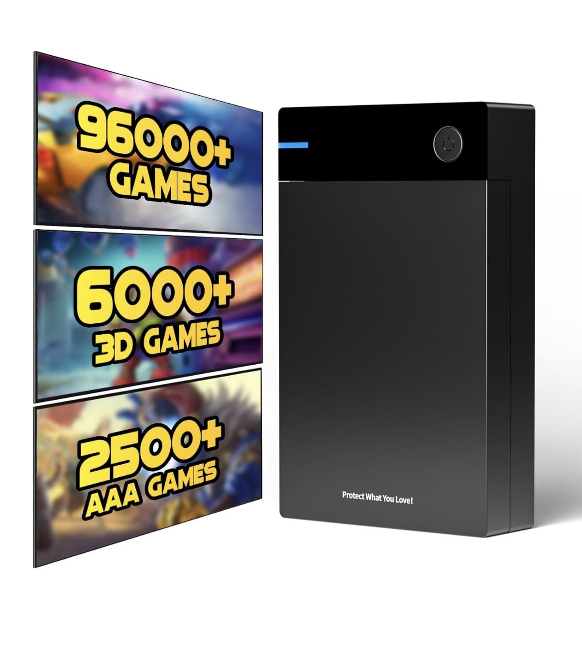 Retro Gaming Hard Drive 12TB  Every Console 