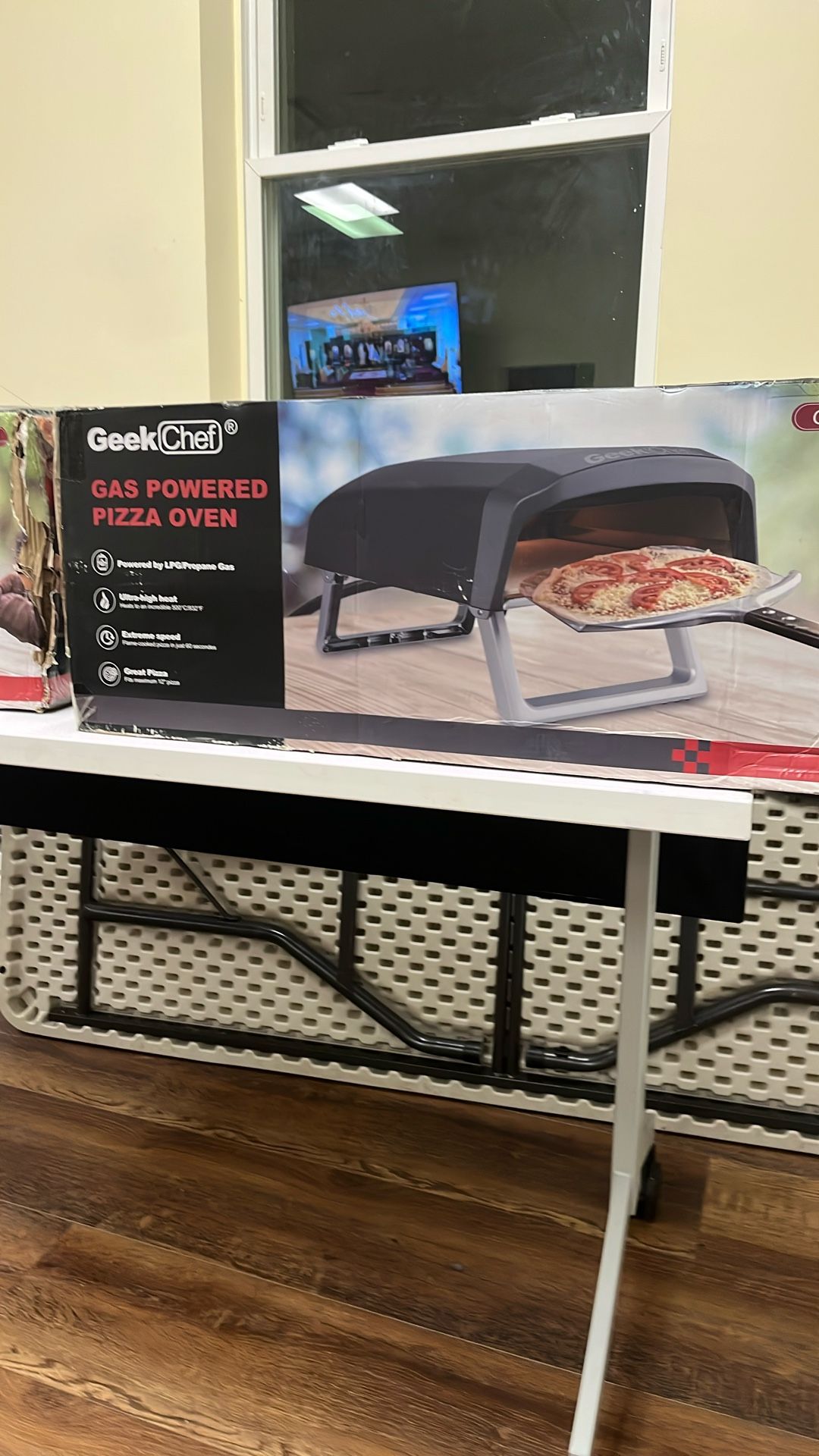 2 Oven Gas Powered Pizza Oven brand new