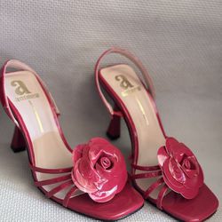 Tacones Rojos Elegantes Talla 7