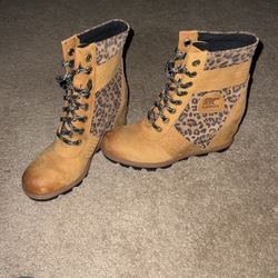 Sorel Animal Print Boot - Size 9.5