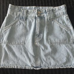 Shein Jean Skirt 