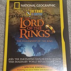 Lord Of The Rings DVD Beyond The Movie National Geographic Footage 
