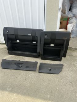 2022 Tacoma  back seat storage