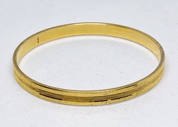 Made in Japan gold plated bangle